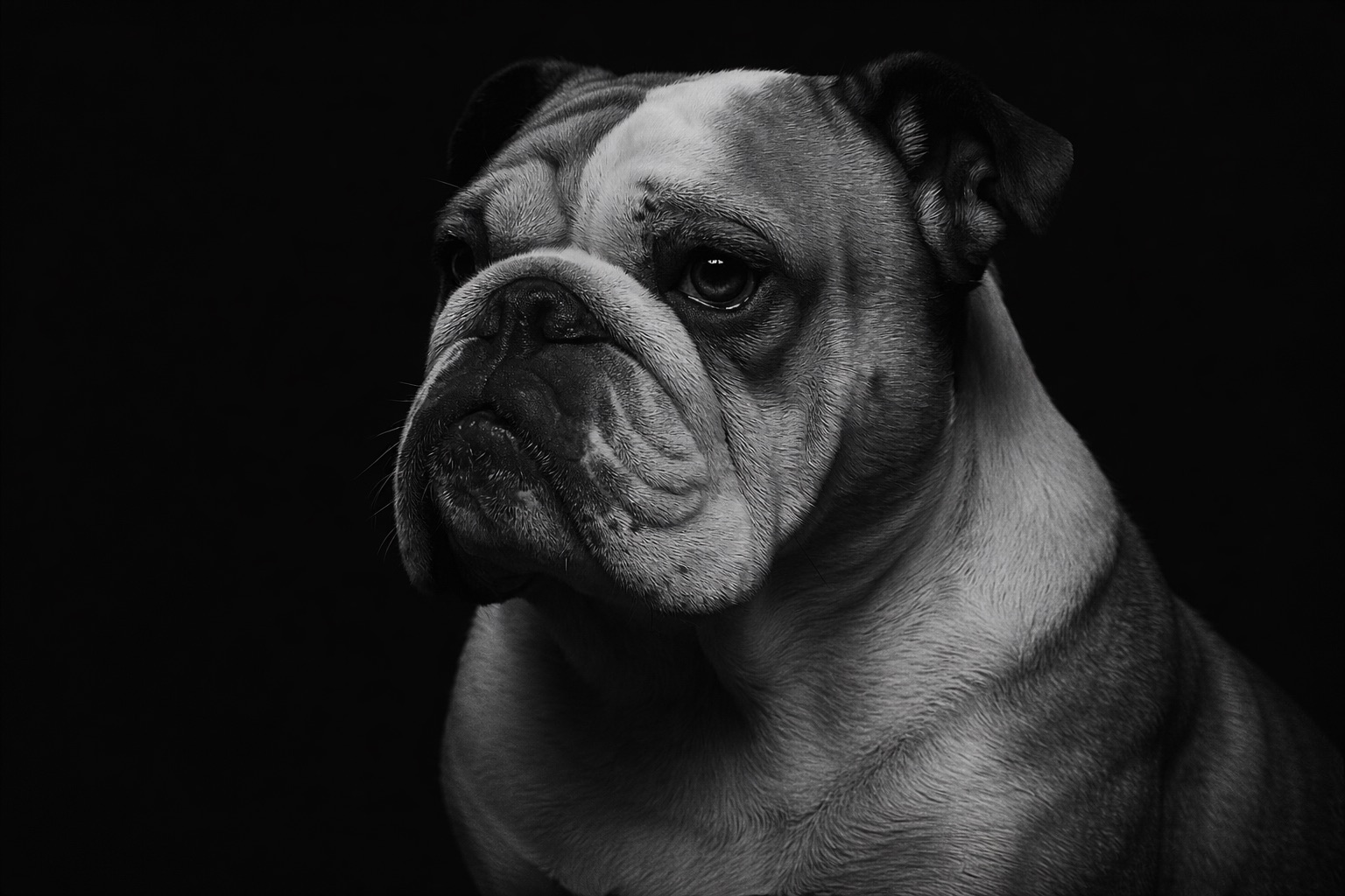 Henry, a rescued English Bulldog and the reason Pawse.ai began.